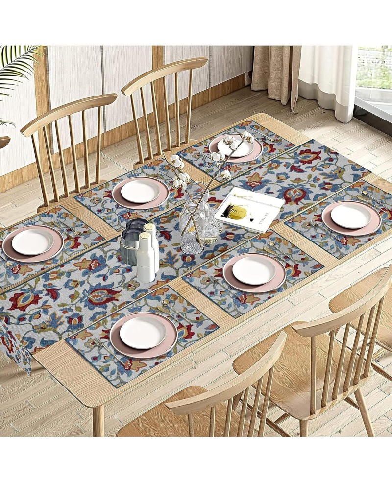 Flower Tapestry Table Mat