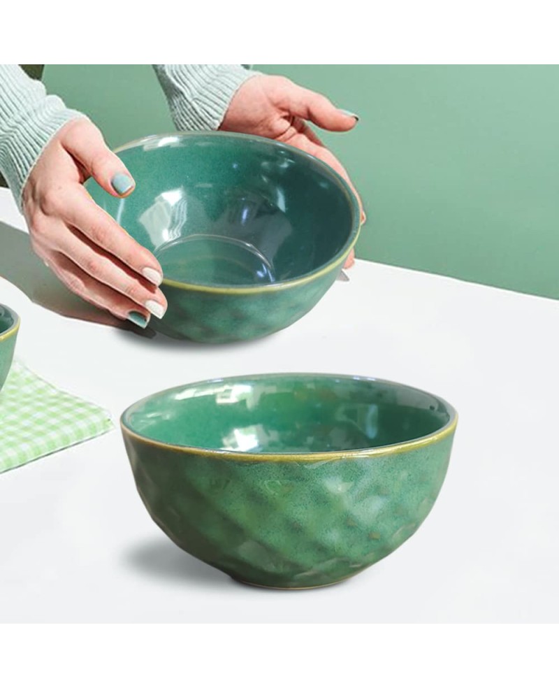 Pottery Green Snack Bowl