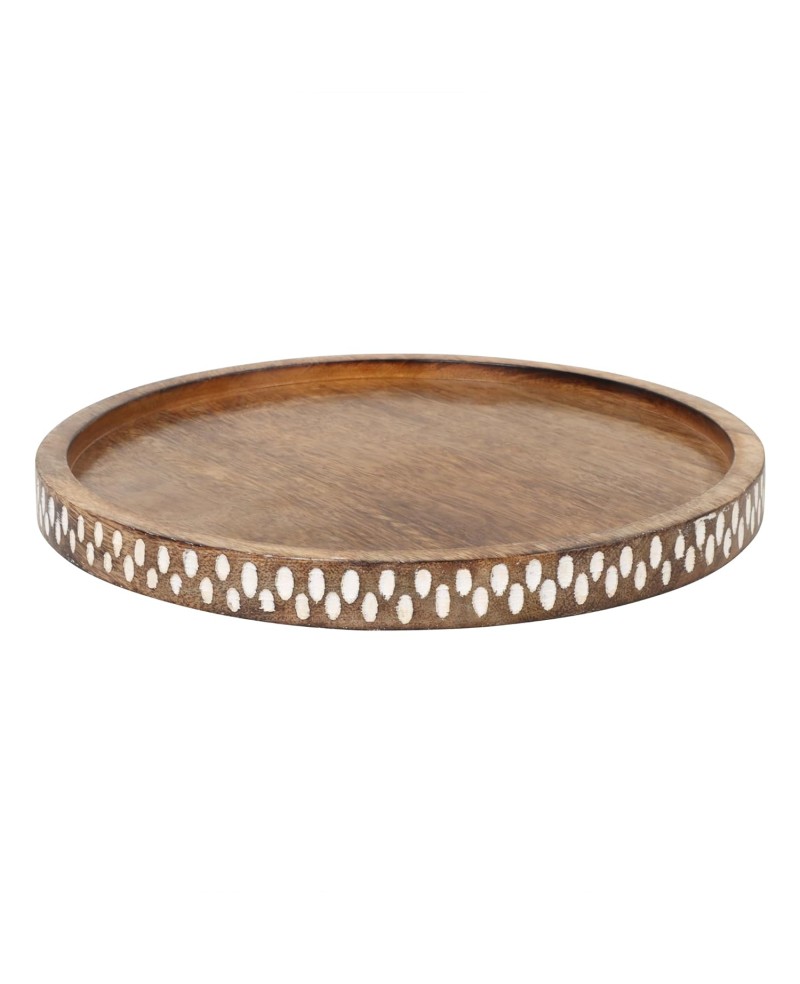 Wooden Round Tray