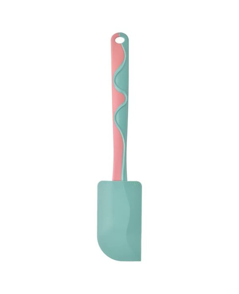 Pink Turquoise Rubber Spatula